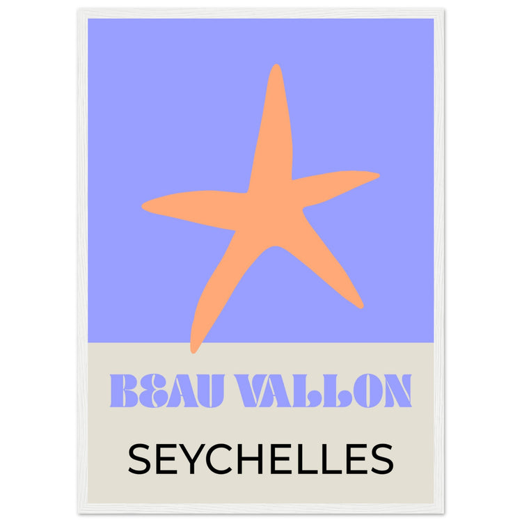 Seychelles Travel Art Print
