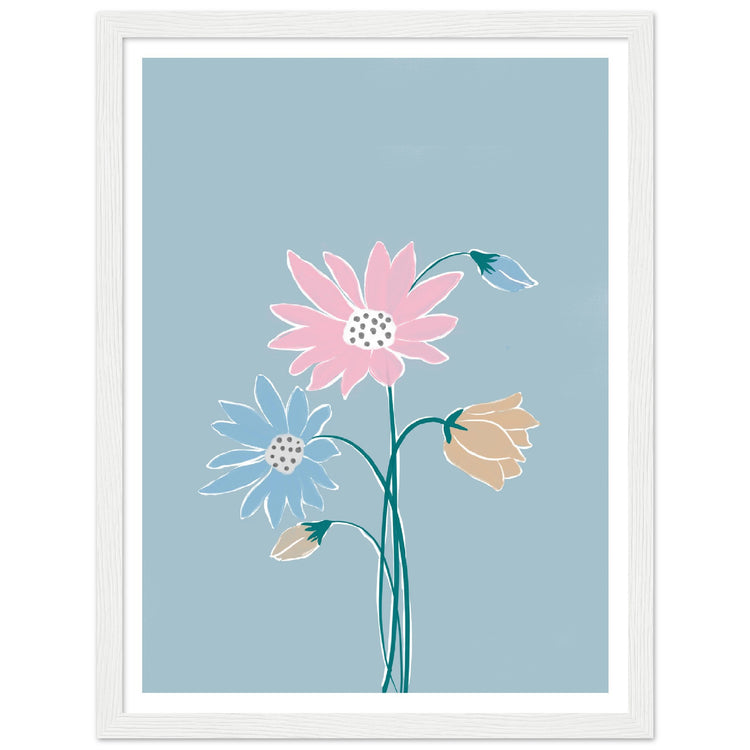 Wild Flowers - Contemporary Art Print