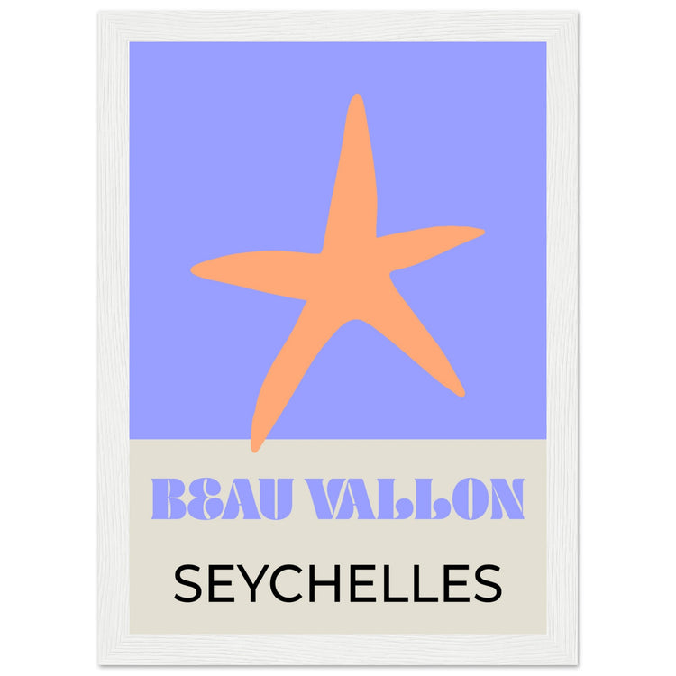 Seychelles Travel Art Print