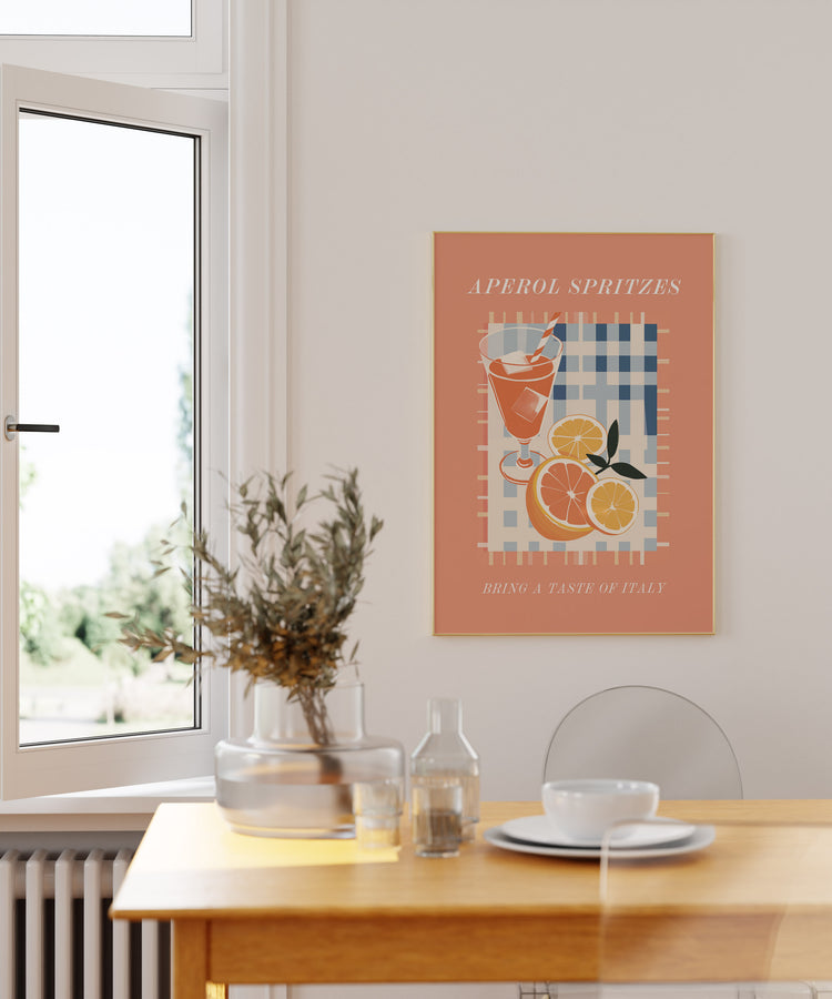 Aperol Spritz – Summer Art Print