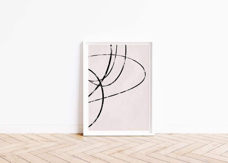 Closed doors No. 01 - Contemporary Abstract Art Print