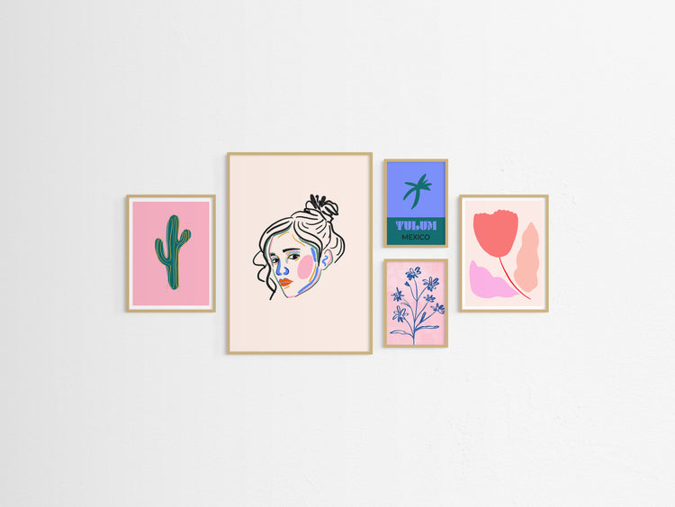 Desert Bloom - Art Wall Edit No. 007