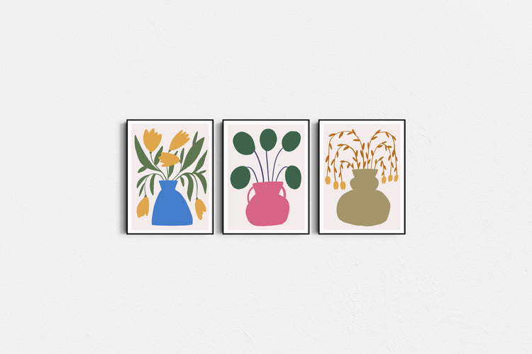 Freshly Picked Flowers - Art Wall Edit No. 005