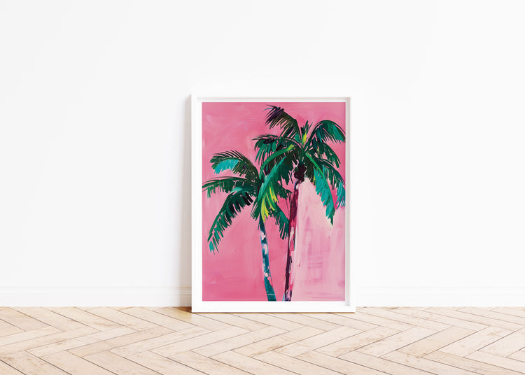 Palm Dreams – Summer Art Print
