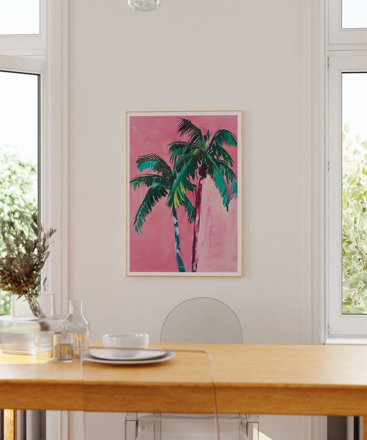 Palm Dreams – Summer Art Print