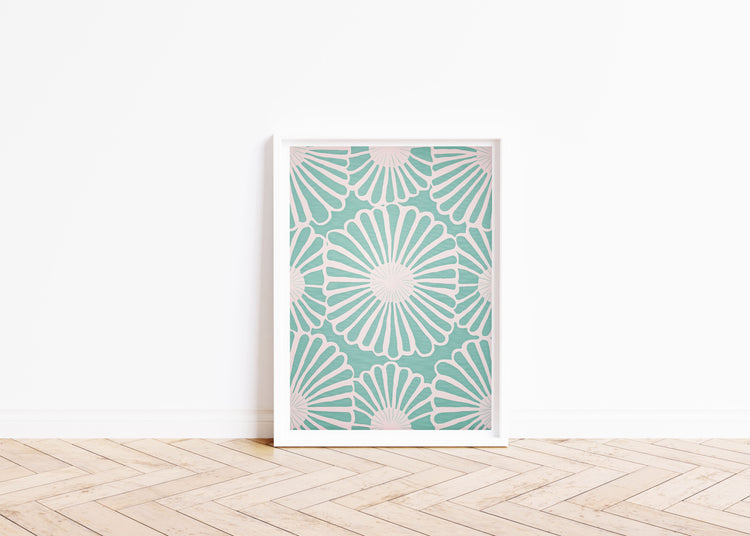 Pastel Pattern - Summer Art Print
