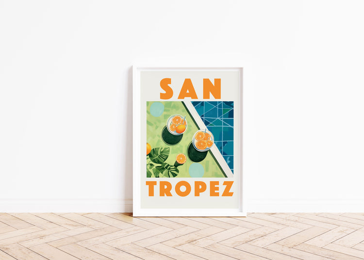 San Tropez - Summer Art Print