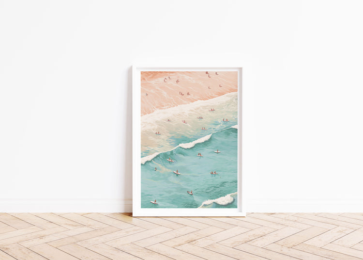 Surf Club - Summer Art Print