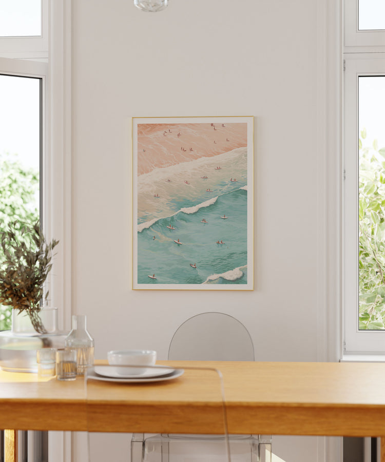 Surf Club - Summer Art Print