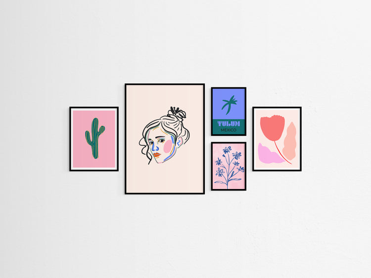 Desert Bloom - Art Wall Edit No. 007