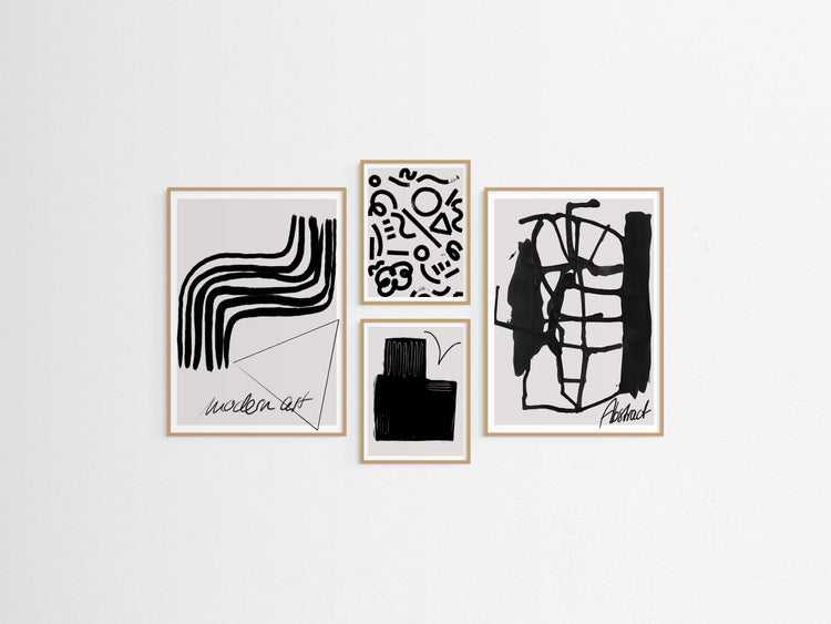 Gallery Noir - Art Wall Edit No. 021
