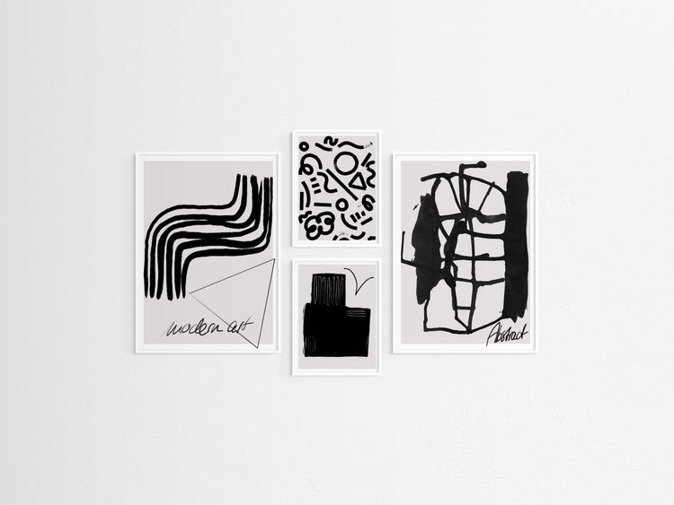 Gallery Noir - Art Wall Edit No. 021