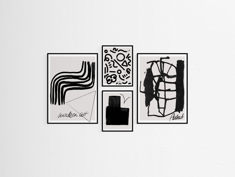 Gallery Noir - Art Wall Edit No. 021