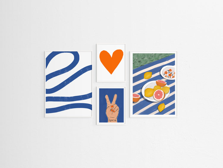 Peace & Citrus - Art Wall Edit No. 022