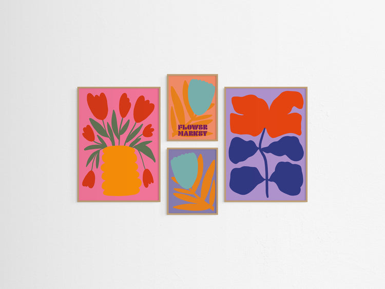 Flower Pop - Art Wall Edit No. 018