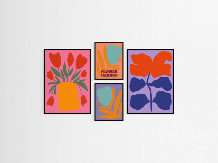 Flower Pop - Art Wall Edit No. 018