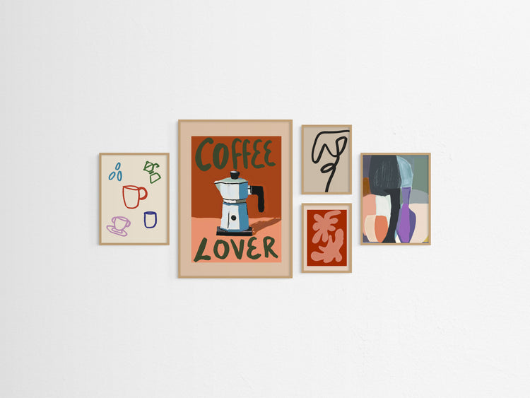Coffee Lover - Art Wall Edit No. 026