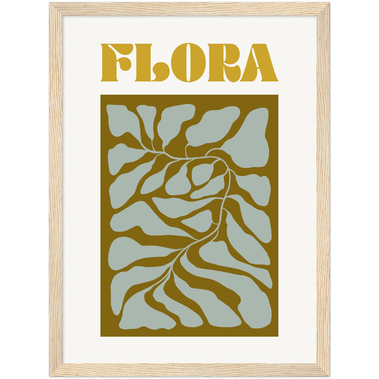 Contemporary Floral Art Print #07