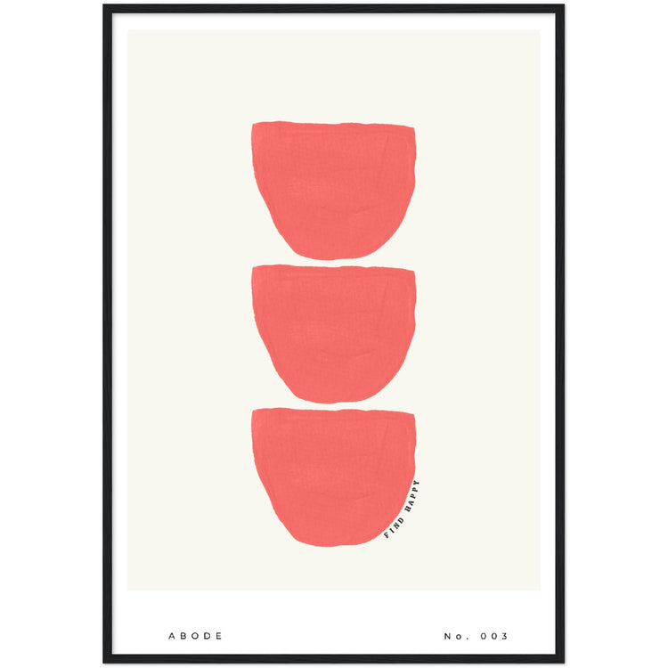 Abode No. 003 Abstract Art Print - Find Happy