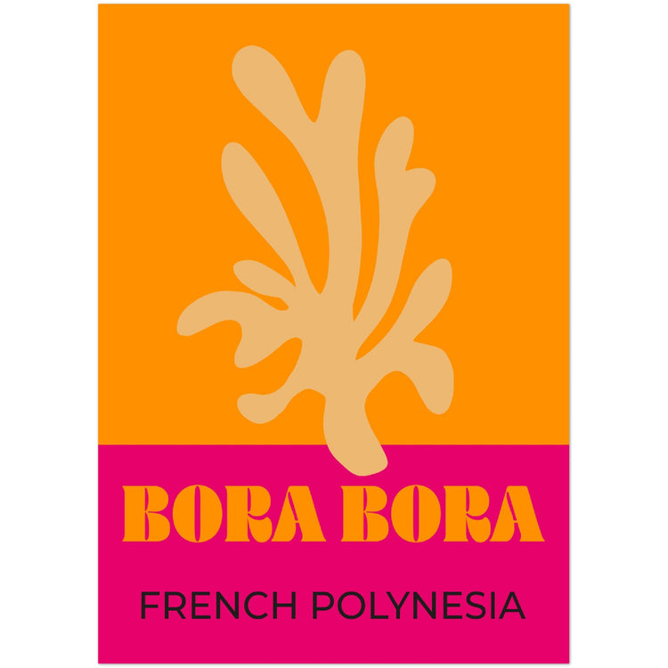 Bora Bora Travel Art Print