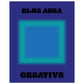 Aura Blue Creative Art Print