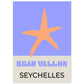 Seychelles Travel Art Print