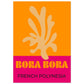 Bora Bora Travel Art Print
