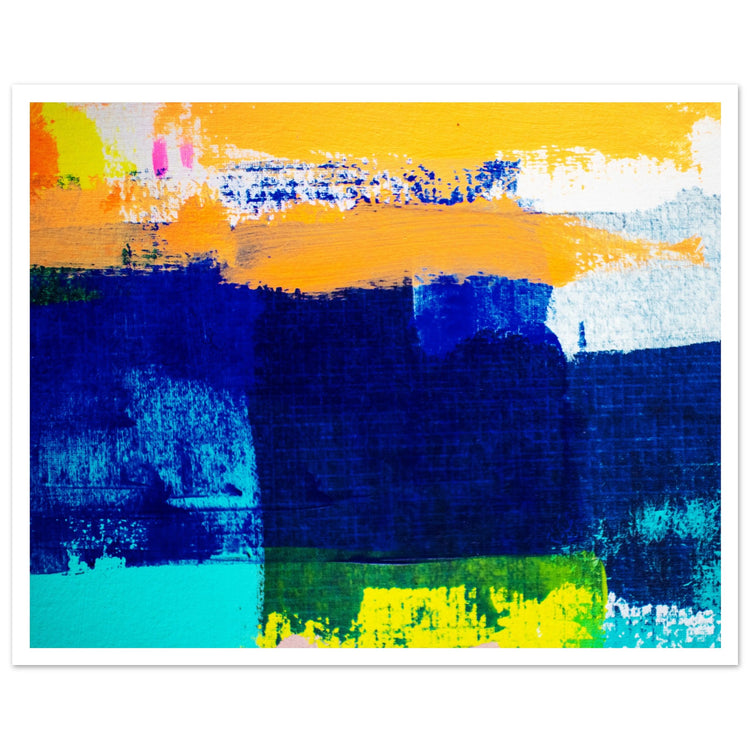Colour Pop Abstract Art Print #10
