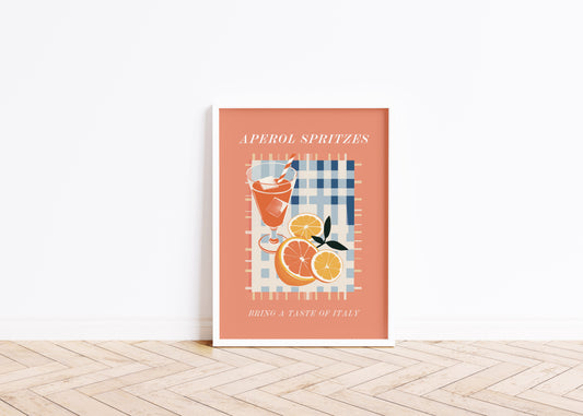 Aperol Spritz – Summer Art Print