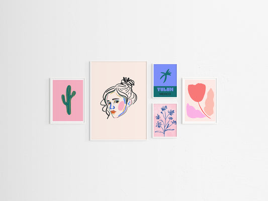 Desert Bloom - Art Wall Edit No. 007