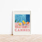 Golden Hour in Cannes - Summer Art Print