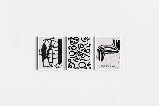 Ink + Intuition - Art Wall Edit No. 006