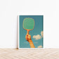 Malibu Match - Summer Art Print