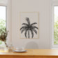 Palm Noir - Summer Art Print