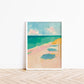 Pastel Tides - Summer Art Print