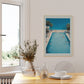 Poolside Paradise  - Summer Art Print