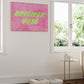 Summer Vibe - Word Art Print