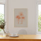 Sunset Palms - Summer Art Print
