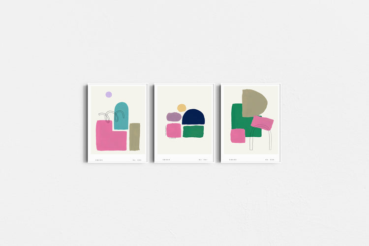 The Colour Edit - Art Wall Edit No. 004