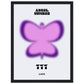 Angel Number 777 Aura Art Print - Luck