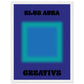 Aura Blue Creative Art Print