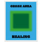 Aura Green Healing Art Print