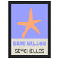Seychelles Travel Art Print