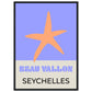Seychelles Travel Art Print