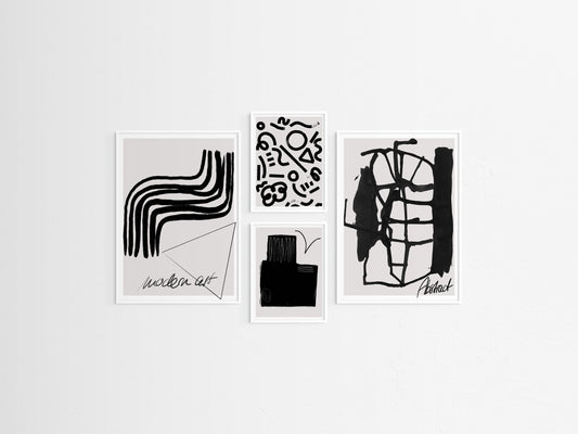 Gallery Noir - Art Wall Edit No. 021