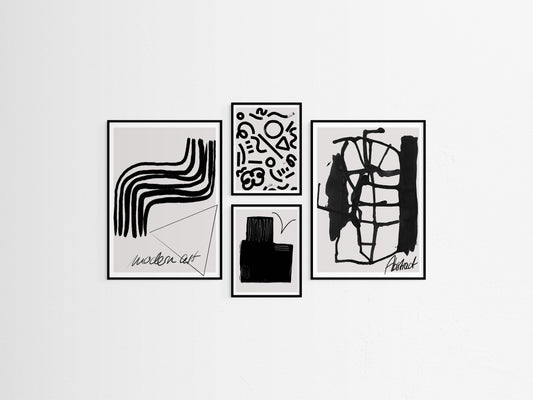 Gallery Noir - Art Wall Edit No. 021