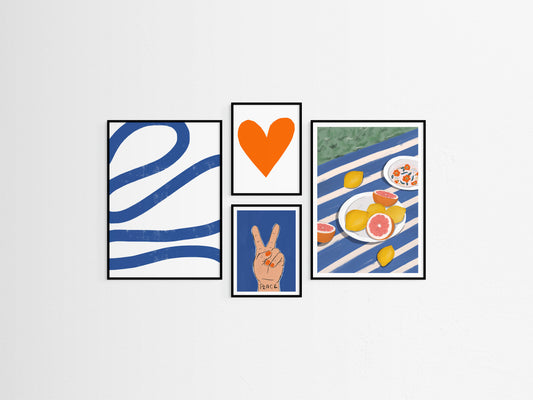 Peace & Citrus - Art Wall Edit No. 022