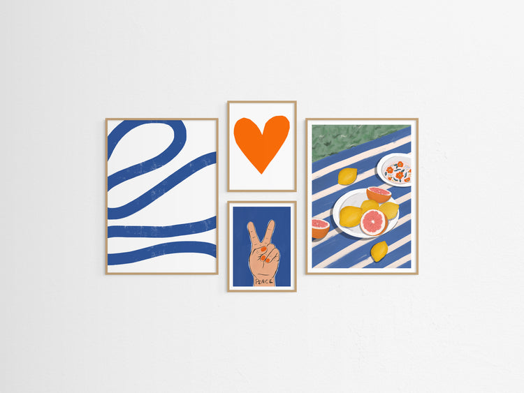 Peace & Citrus - Art Wall Edit No. 022