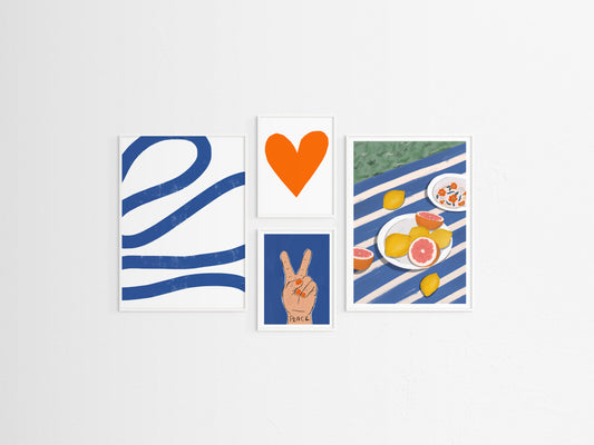 Peace & Citrus - Art Wall Edit No. 022