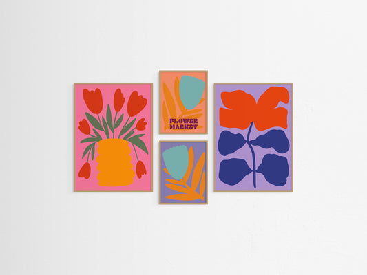 Flower Pop - Art Wall Edit No. 018